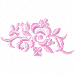 Flowers And Tree Embroidery Design 3